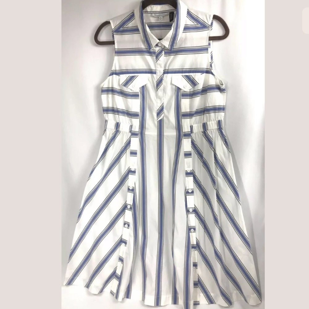 Rebecca Minkoff Striped Maternity Sun Dress
